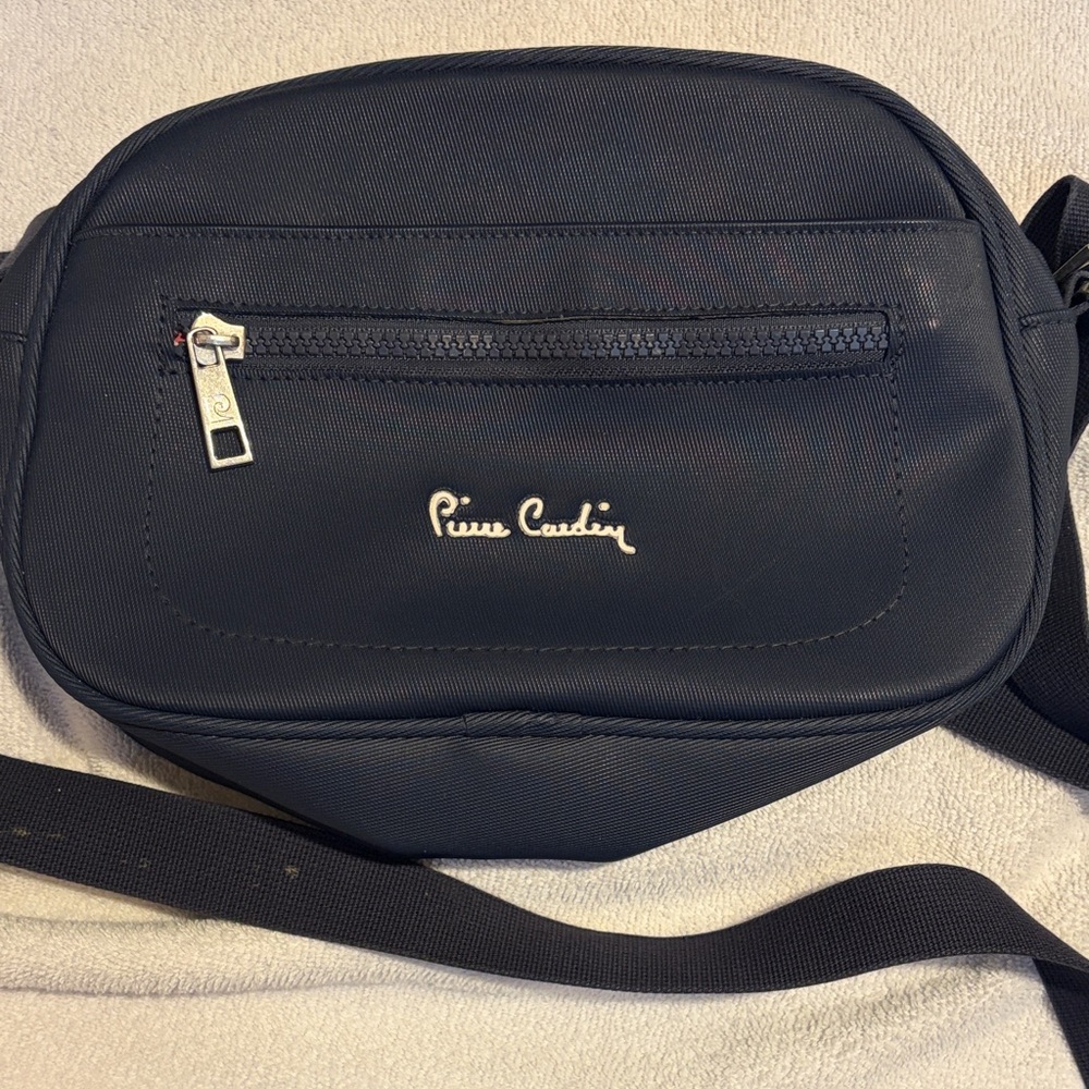 Pierre Cardin Navy Belt Bag unisex